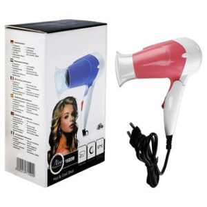 StyleHouse Hair Dryer for Man & Woman 1600 Watt, Hair Dryer Hot and Cold Air, Compact Foldable Portable Hair Dryer