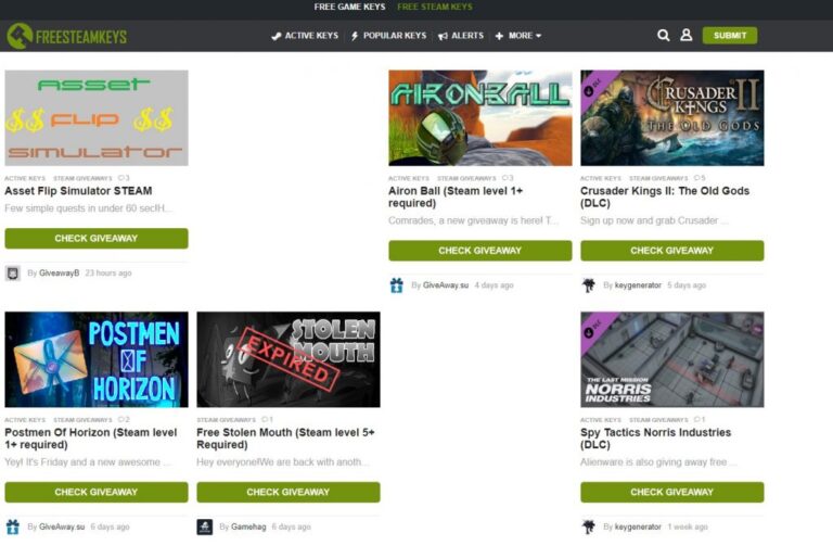 How to Get Free Steam Keys in 2022 (Top 4 sites)